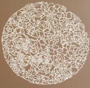 An elaborate chinese papercut