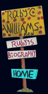 Ruby Williams - Menu